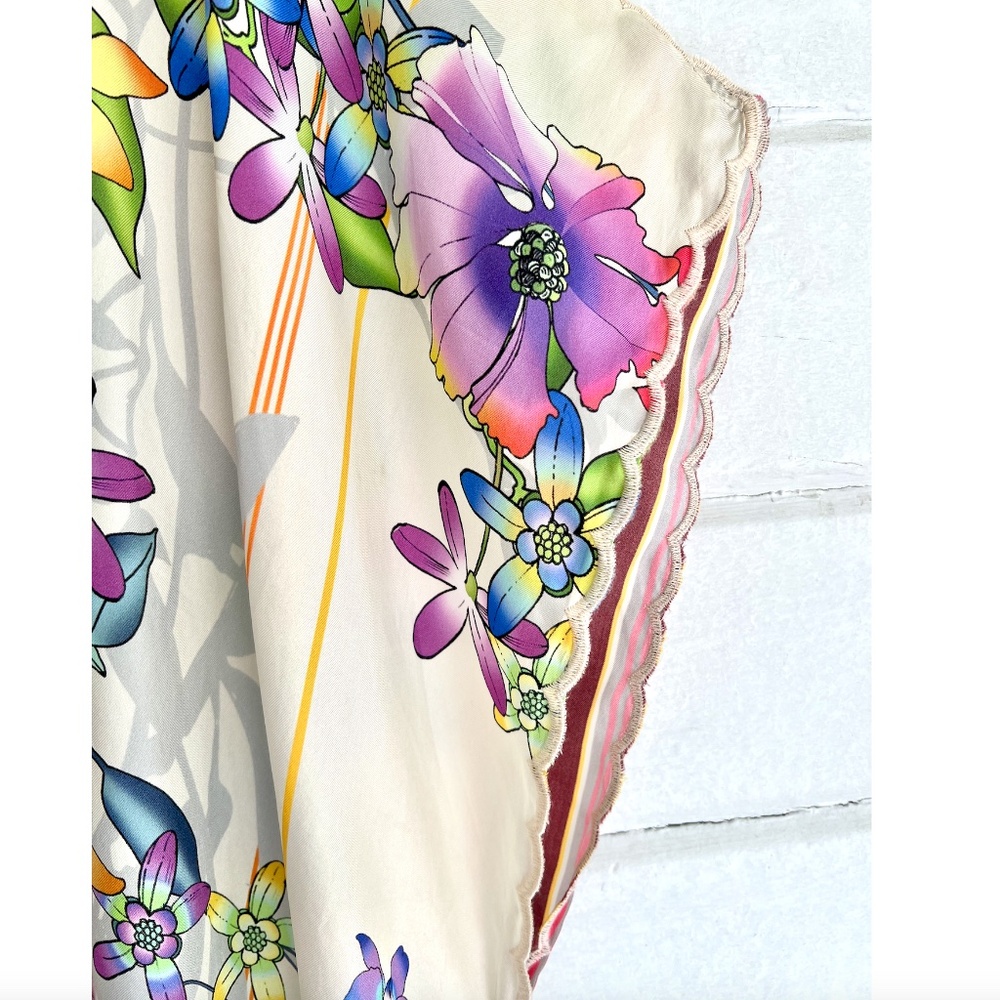 JOHNNY WAS Stellar Silk Poncho - M - Picture 4 of 11